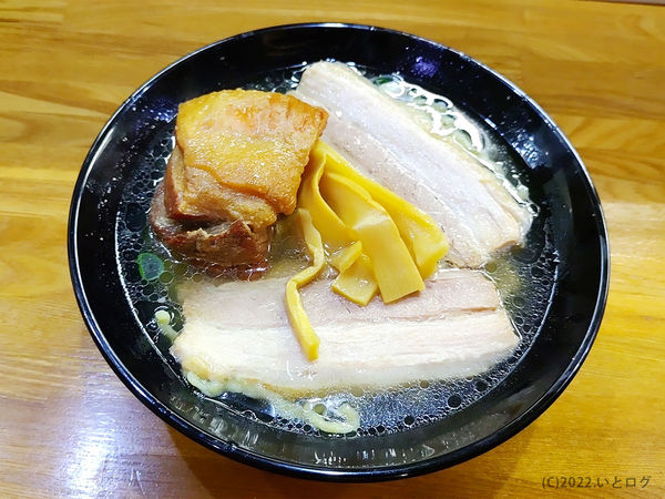 「TT麺・塩（＋味玉＋激厚チャーシュー）」@むらまさの写真