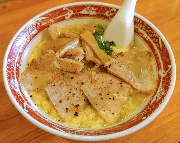 「塩くもたまチャーシュー麺」@らーめん臺大の写真