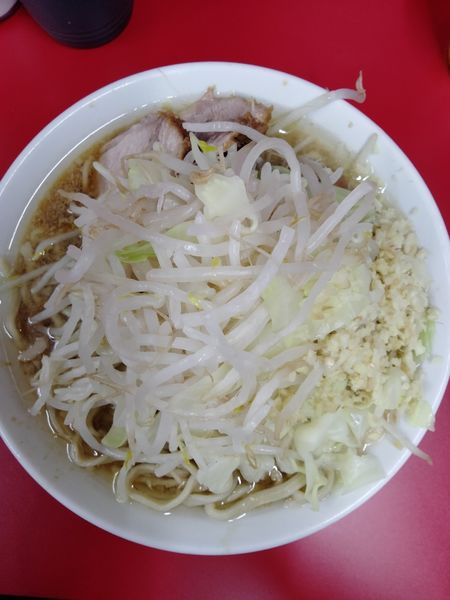 「小ぶたラーメン」@ラーメン二郎 大宮公園駅前店の写真