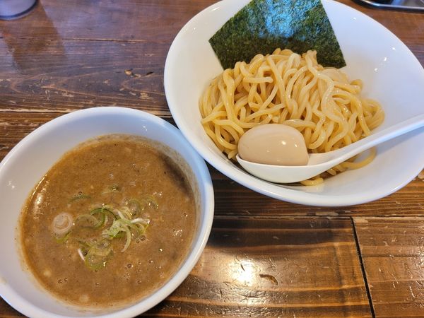 「味玉濃厚にぼつけ麺」@煮干しそば 虎空の写真