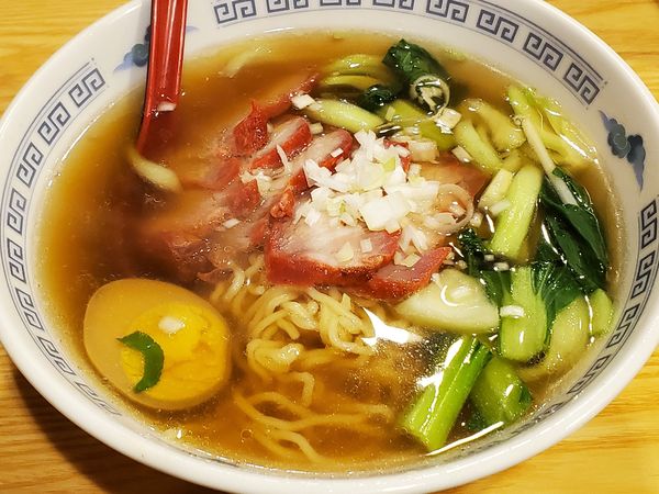 「醤油叉焼拉面」@和記食坊 横浜橋店の写真