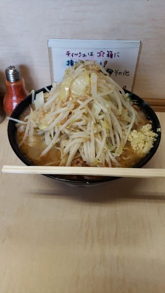 「味噌ラーメン800円」@ラーメン二郎 京成大久保店の写真