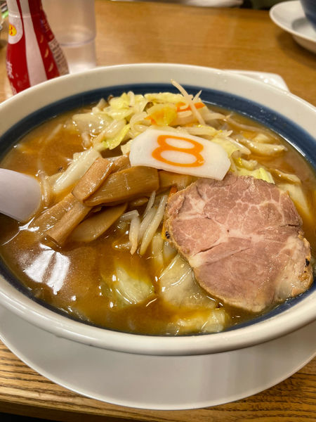 「味噌ラーメン」@8番らーめん 金沢駅店の写真