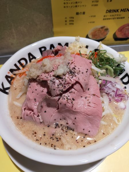 「牛ラーメン」@KANDA RAMEN STAND.の写真