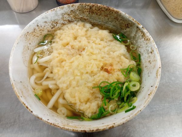 「天ぷらうどん320円」@千成屋の写真