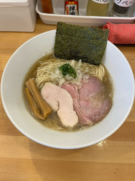 「煮干しらーめん・正油 850円」@煮干らーめん 川むらの写真