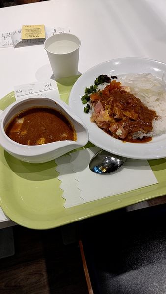 「ベーコンエッグ8番」@インド式カレー 夢民の写真