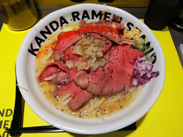 「牛ラーメン」@KANDA RAMEN STAND.の写真