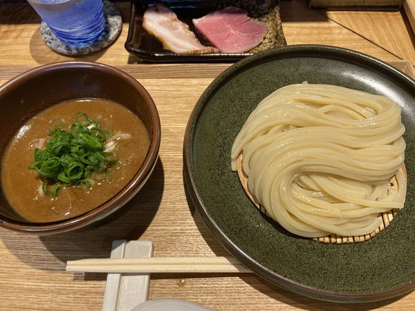 「つけめん（TOKYO-✖️豚骨魚介）【並】」@中華蕎麦 とみ田の写真
