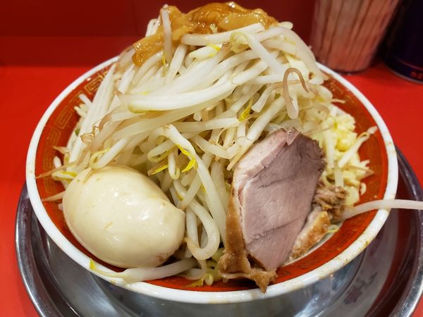 「ミニラーメン味玉ヤサイマシ」@ラーメンタロー 蒲田の陣の写真