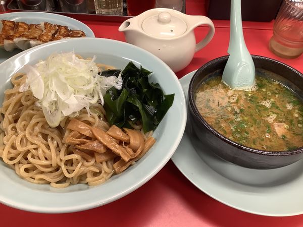 「えび塩つけ麺 950円」@山岡家 千葉若葉区店の写真