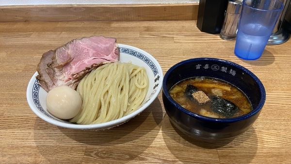 「魚介豚骨つけ麺大盛」@千葉栄町富喜製麺所の写真