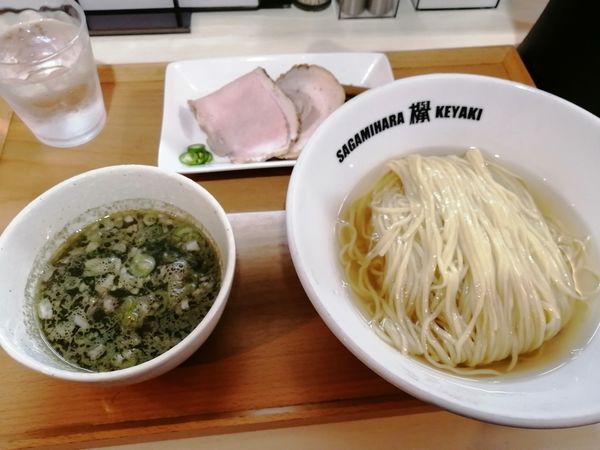 「地鶏濁煮干しつけ麺　1100円」@Sagamihara 欅の写真