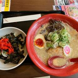 背脂豚骨チャーシュー丼セット