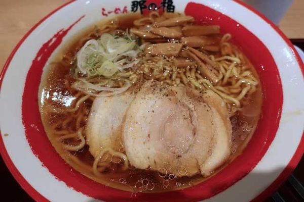 「醤油ラーメン　700円」@那の福の写真