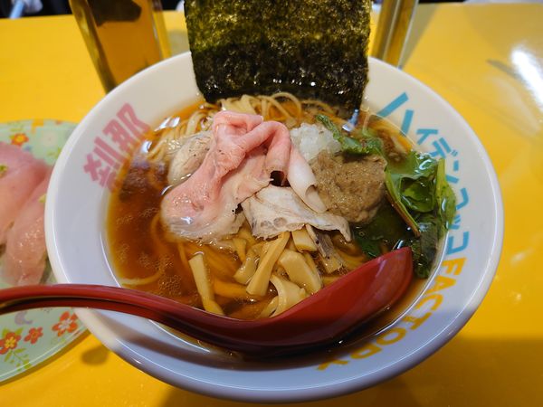 「刹那い中華ソバ800円＋刹那いにぎり寿司300円」@ハイデン.コッコFACTORY 刹那の写真