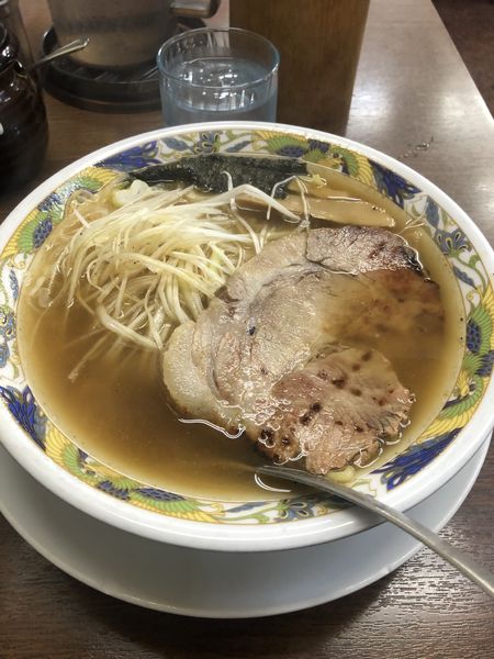 「ネギ鮪ラーメン」@まぐろラーメン 大門の写真