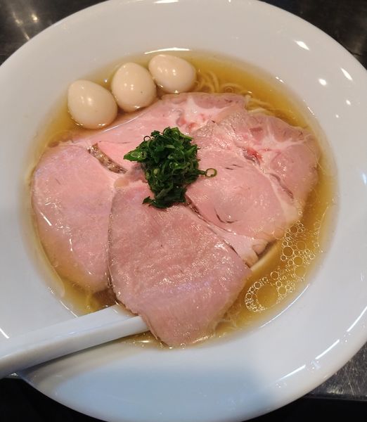 「冷し蜆煮干蕎麦」@さんじの写真