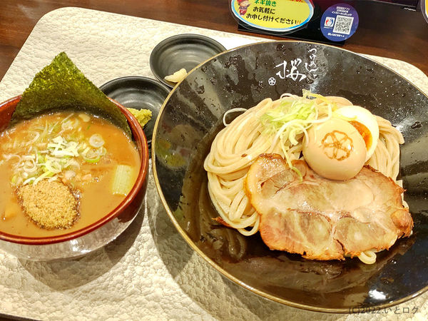 「特製桜つけ麺」@つけめん桜 富山魚津店の写真