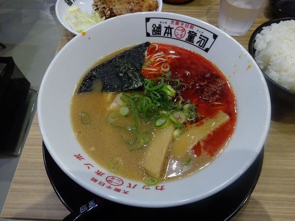 「赤河童ラーメン」@河童ラーメン本舗 高槻店の写真