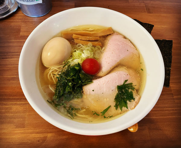 「細麺フルアーマー斗志雄」@ラーメンハウス ブレーンバスターの写真