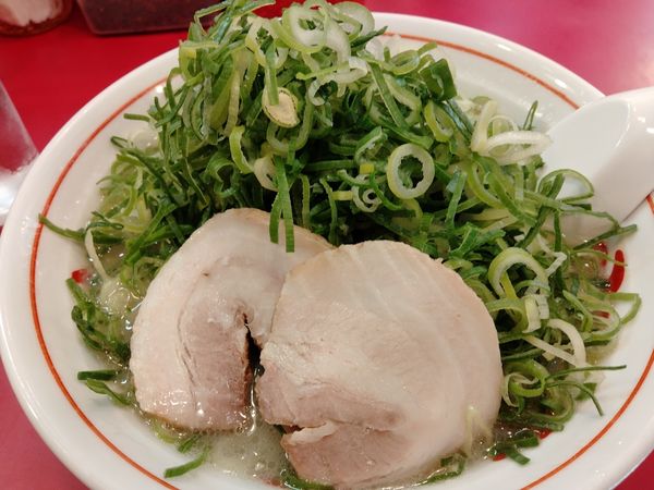 「博多ネギぼっこしラーメン」@博多長浜屋台やまちゃん 銀座店の写真