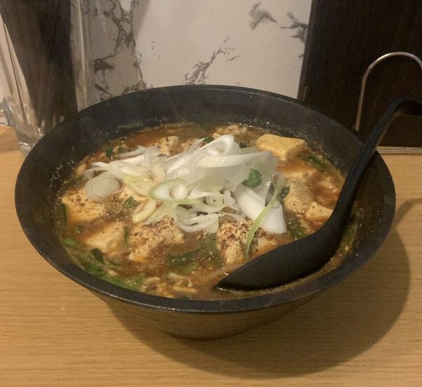 「麻婆豆腐らーめん」@ラーメン大地の写真
