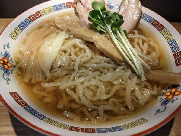 「ダシにぼしそば 大盛り (900円)」@煮干中華 余韻の写真