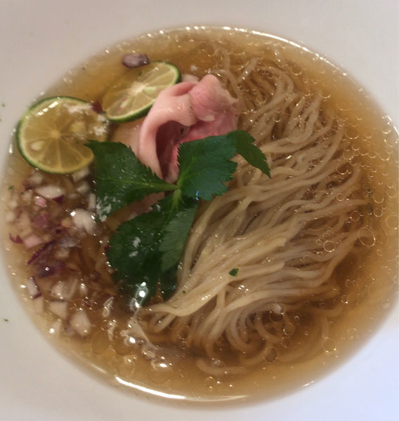 「冷やしヌードル（880円）」@オカモト醤油ヌードルの写真