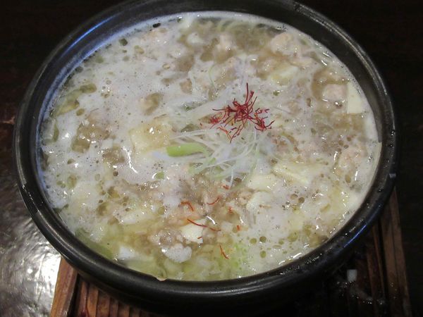 「白麻婆豆腐麺（ランチセット）（1,070円）」@新中華 華花の写真