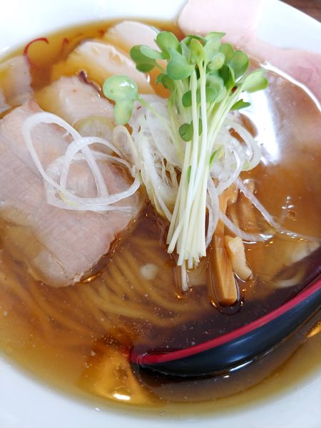 「塩煮干しチャーシュー麺」@中華そば カリフォルニアの写真