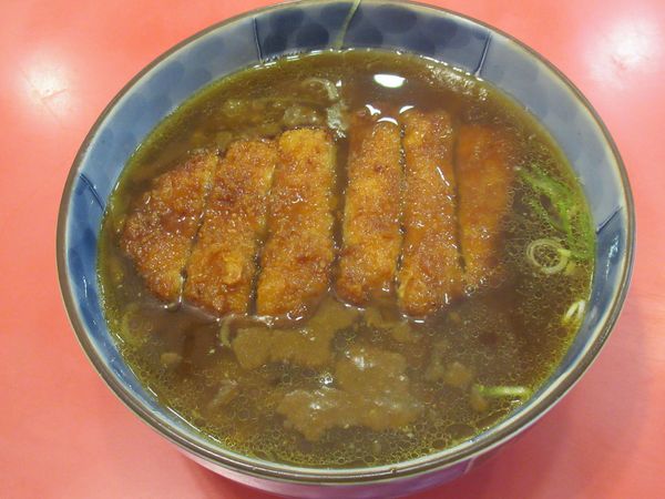 「かつカレー麺（1,100円）」@銀杏亭の写真