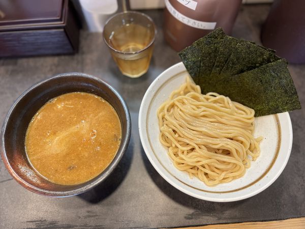 「魚介辛つけ麺200g +のり860円」@つけめん屋 赤羽京介 練馬店の写真