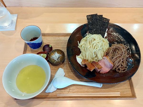 「つけ麺 しお味」@飯田商店 湯河原本店の写真