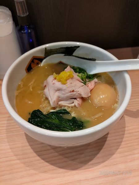 「特製濃厚」@真鯛らーめん 麺魚 船橋店の写真