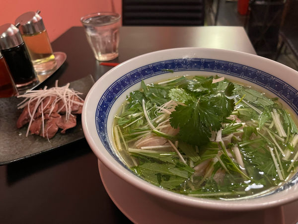 「鶏麺」@餃子荘 紅蜥蜴の写真