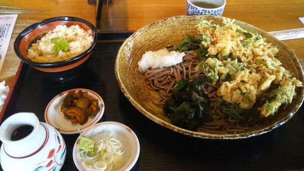 「（限定） 春のぶっかけそば大盛」@そば坊 つくば店の写真