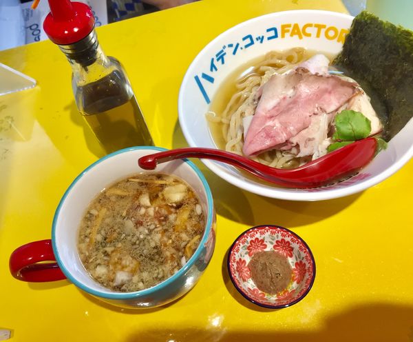 「刹那い特製カップつけそば【1100円】」@ハイデン.コッコFACTORY 刹那の写真