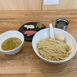 白味噌山椒味玉つけそば（大）