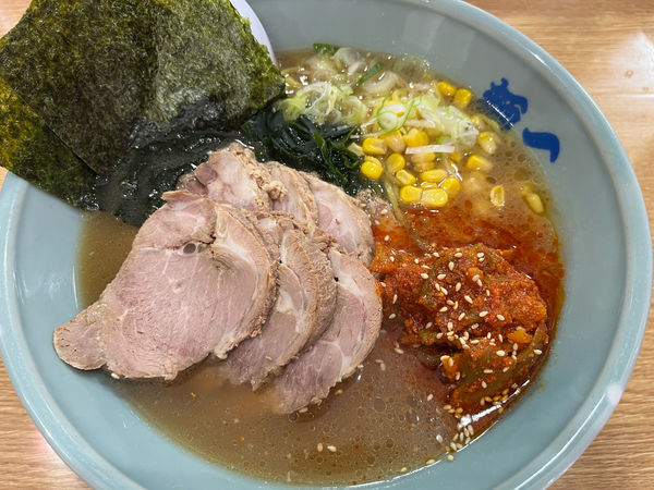 「からしチャーシューメン¥1,080+チャーシュー¥220」@ラーメン屋 麺一 仲町台店の写真