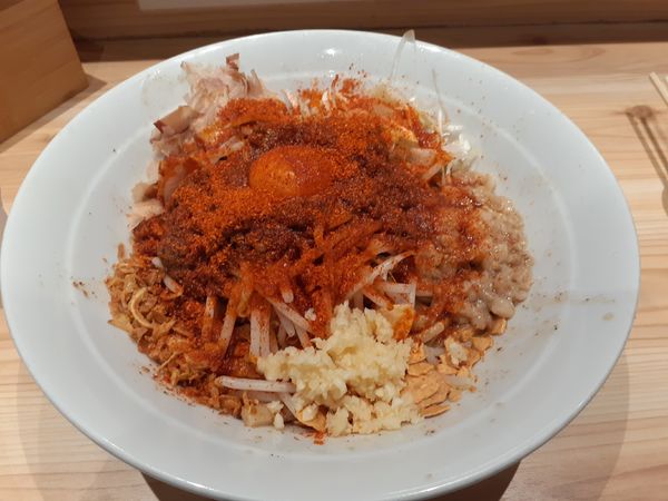 「マゼソバ、激辛、中盛」@眞久中の写真