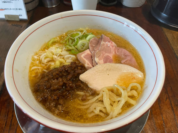 「【限定】味噌そば880円」@自家製麺オオモリ製作所 壬生店の写真