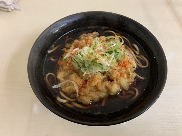 「天ぷらそば 420円」@新月の写真
