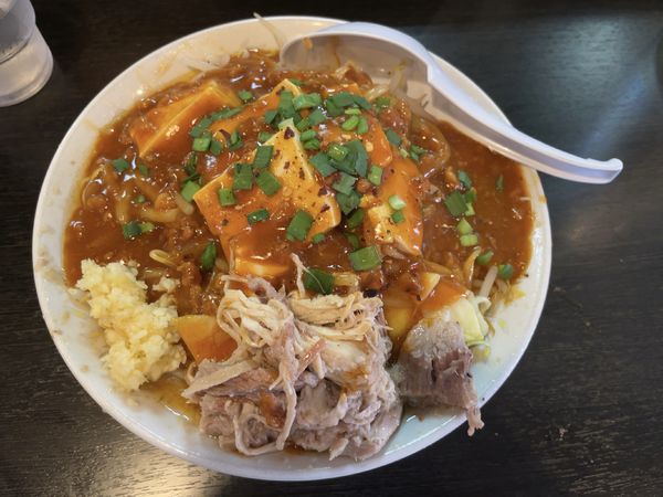 「麻婆ラーメン」@麺とび六方 茅野店の写真