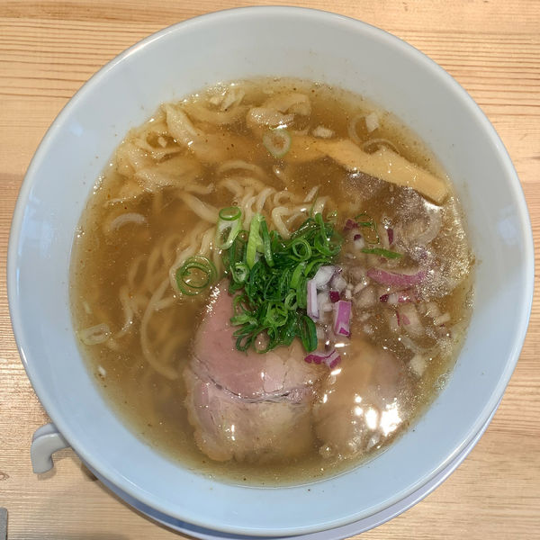 「塩（多加水手もみ麺）」@なか乃中華そばの写真