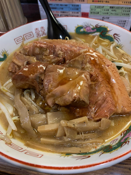 「鬼肉みそらーめん」@らーめん 首鬼の写真