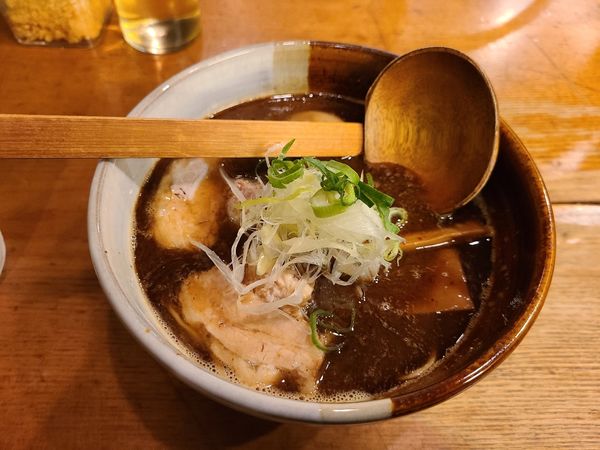 「【限定】20周年ラーメン+燻製卵」@渡なべの写真