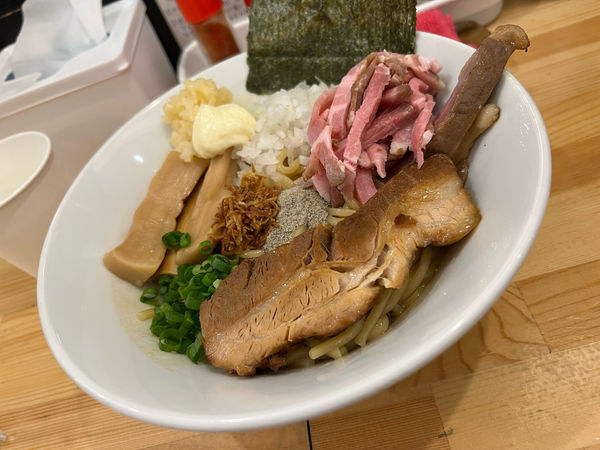 「まぜそば」@煮干らーめん 川むらの写真