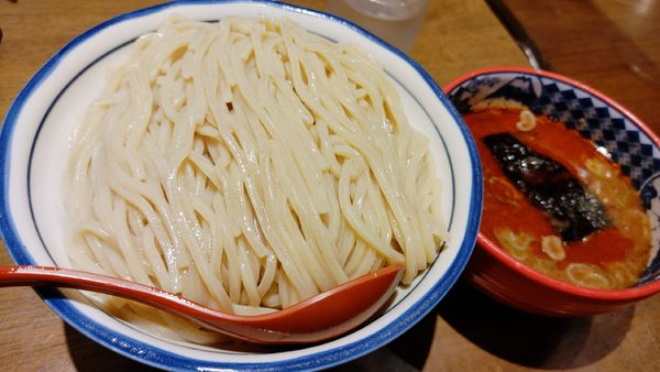 「超特盛辛つけ麺 ￥1,110」@つけ麺専門店 三田製麺所 川崎店の写真