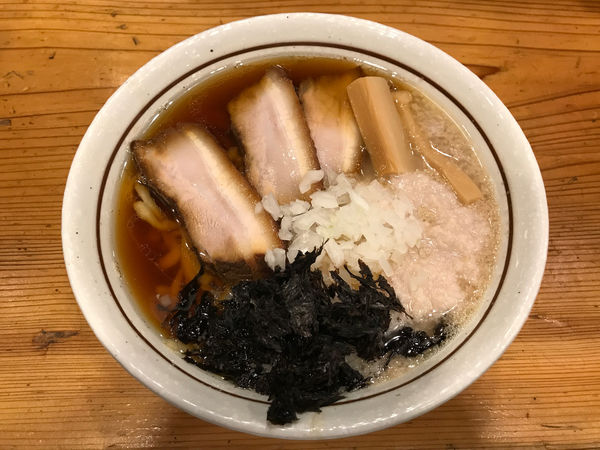 「背脂煮干蕎麦　750円」@中華そば 一陽来復の写真